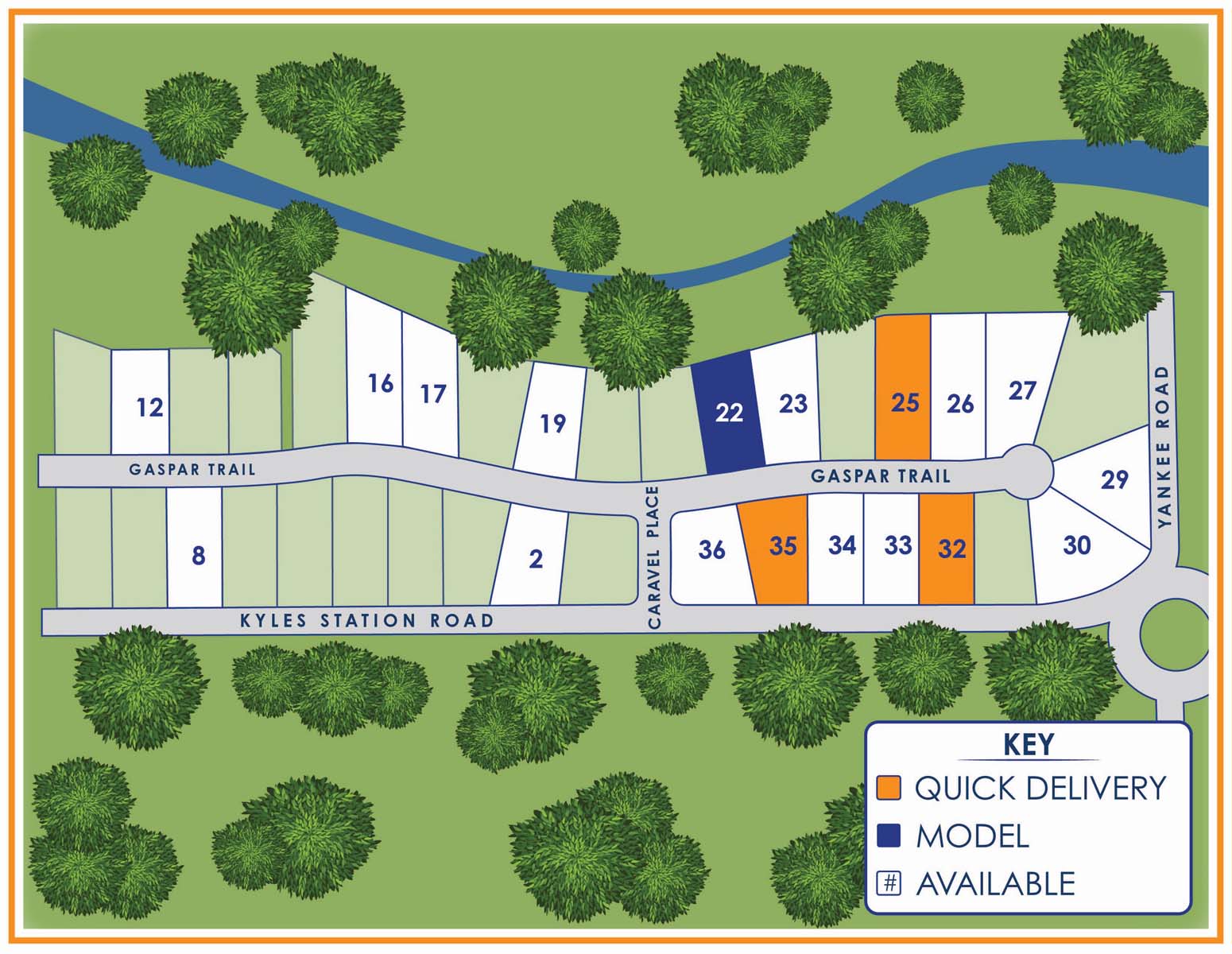 John Henry Homes Caravel New Homes in Lakota Schools