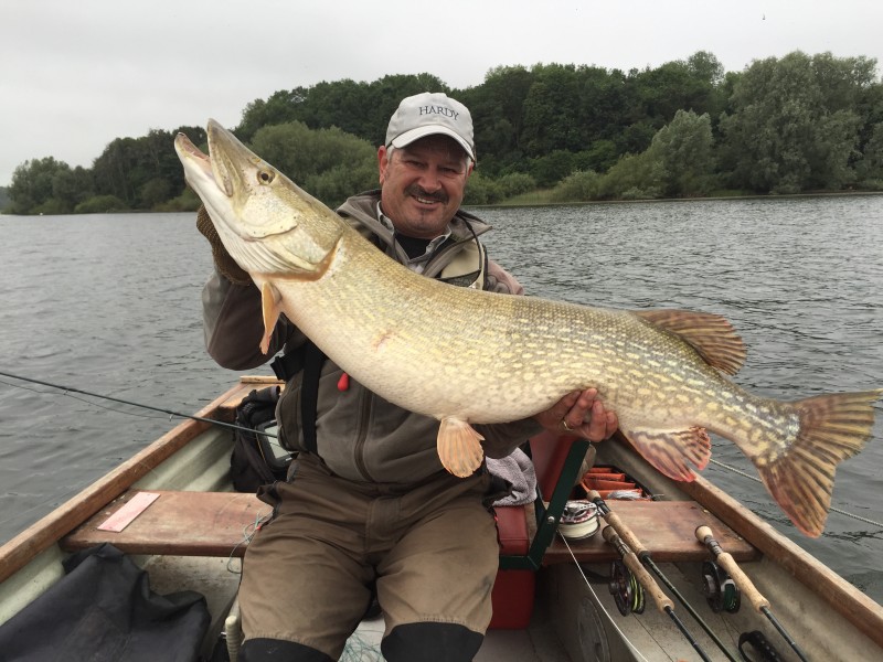 Chew pike John Horsey Fly Fishing