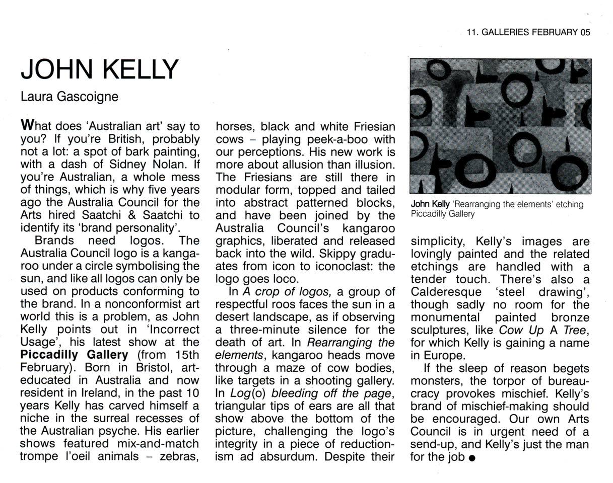 Moo Brew John Kelly Artist