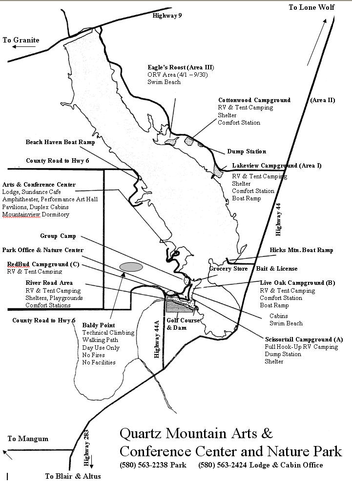 A Guide to Birding in Oklahoma Quartz Mountain State Park