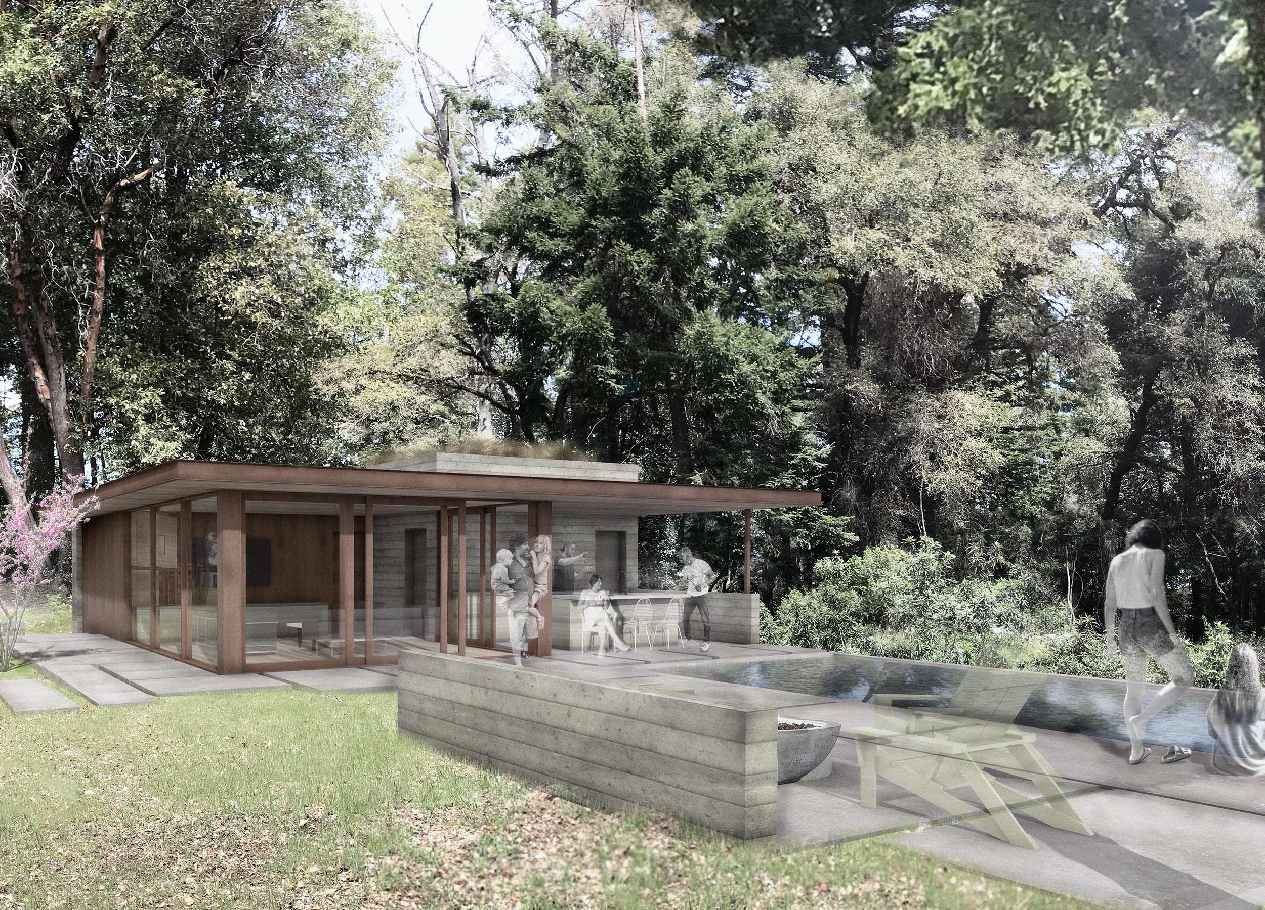 Bonny Doon Retreat John Lum Architecture