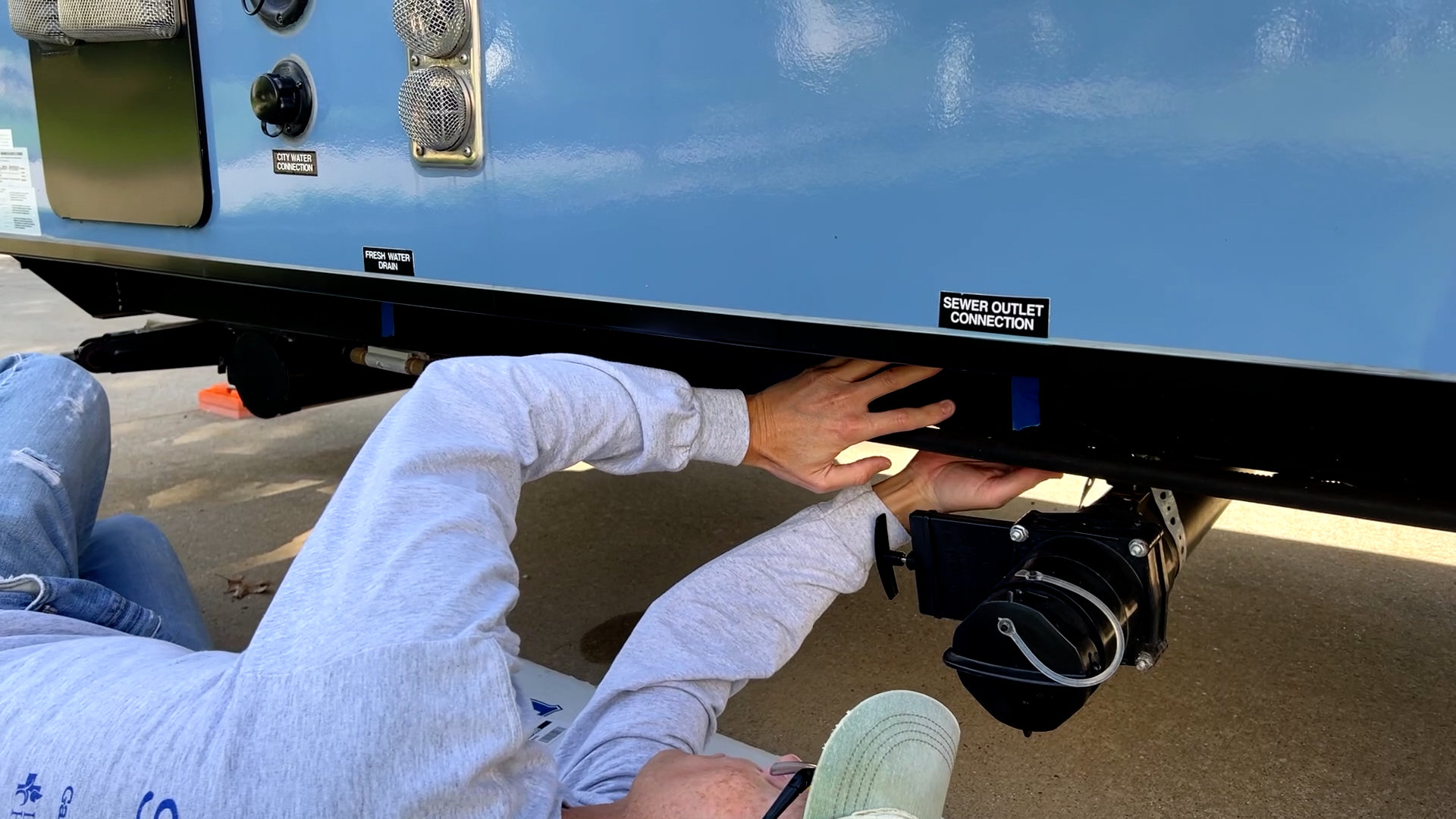 RPod RV Outrigger Installation John Marucci On The Road