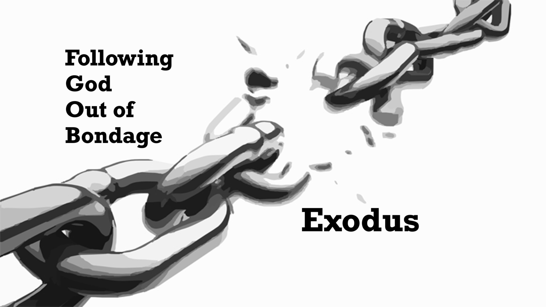 Following God Out of Bondage Exodus John Michael Helms