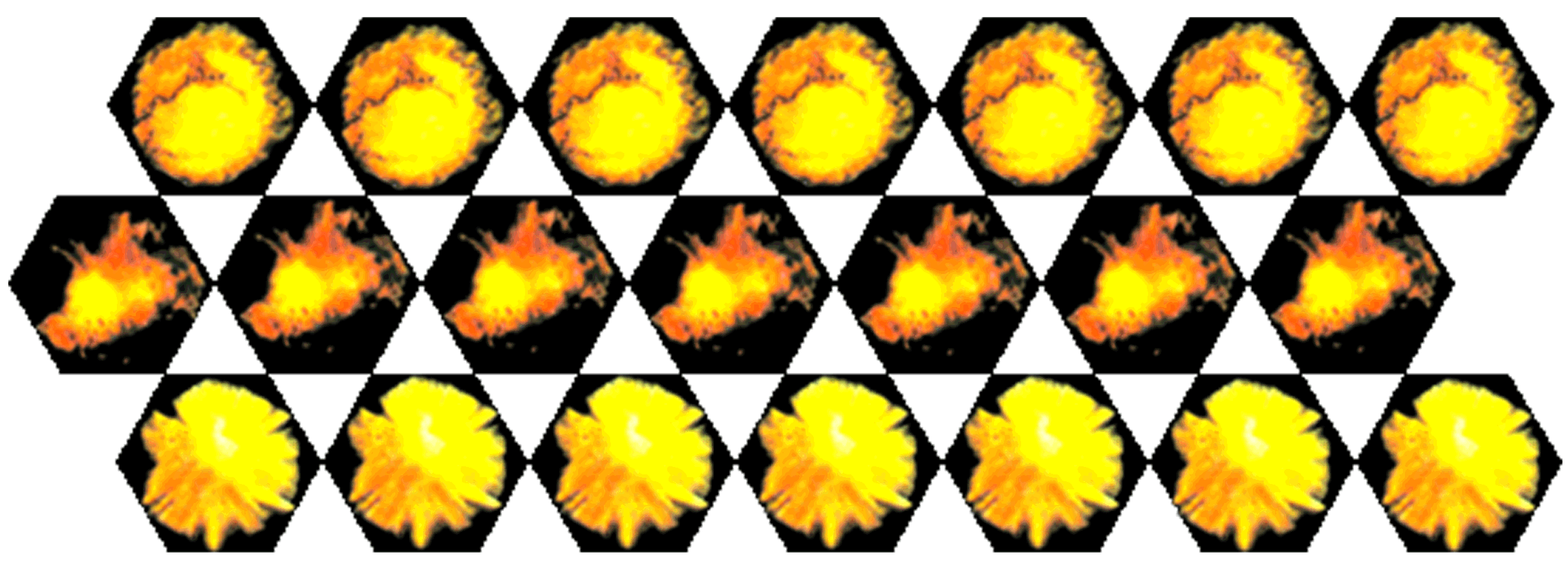 Explosion Color Counters