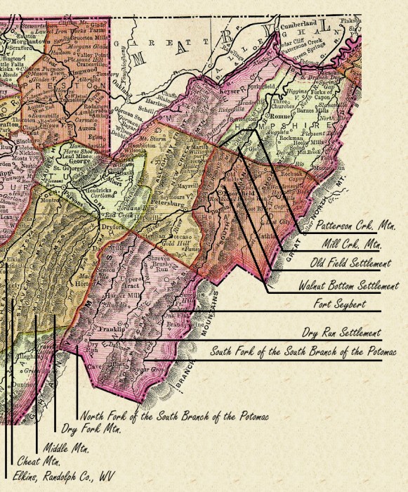 Pendleton Co., WV (Roots), Archives (WVGen), History , and Early Life