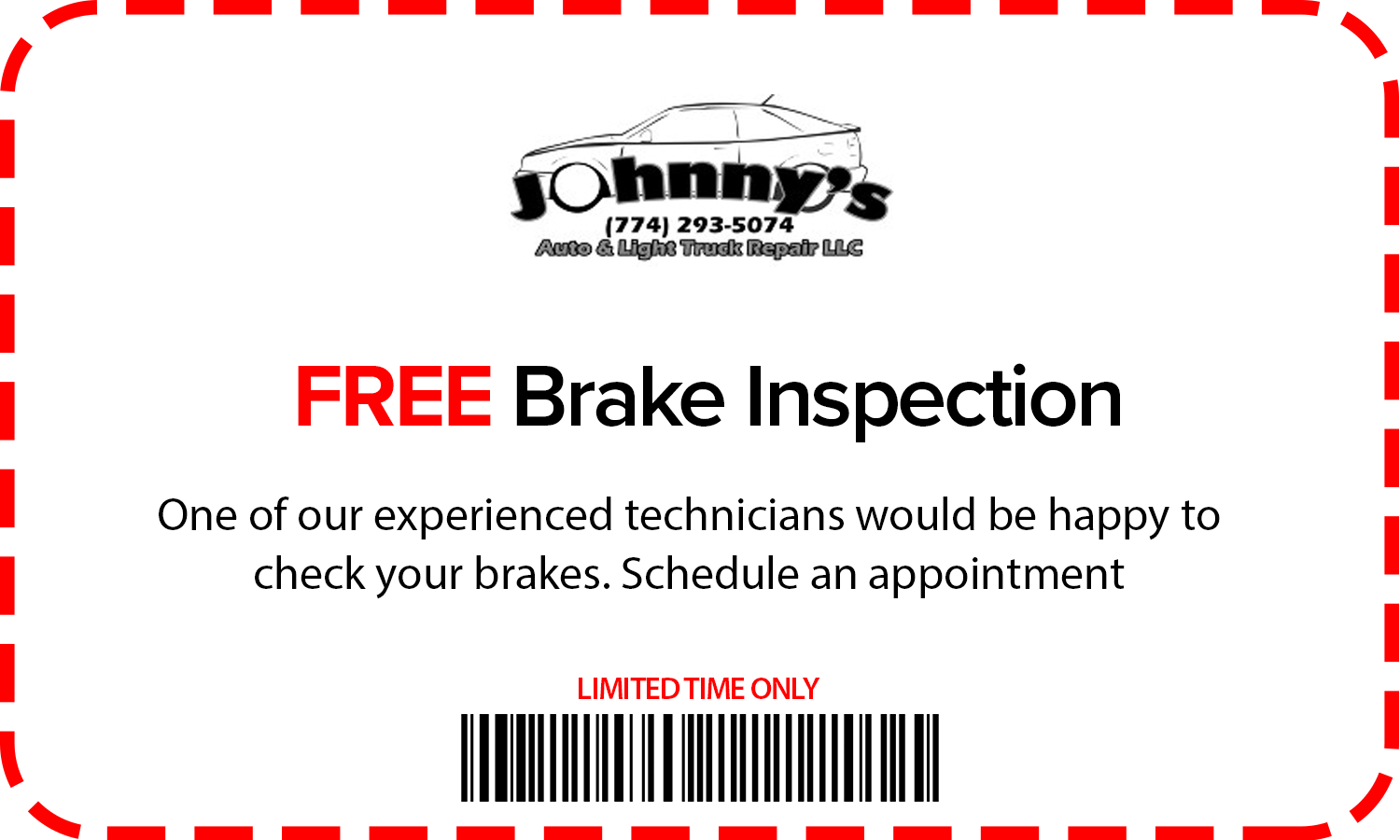 Johnny's Auto Repair The auto repair best in town!