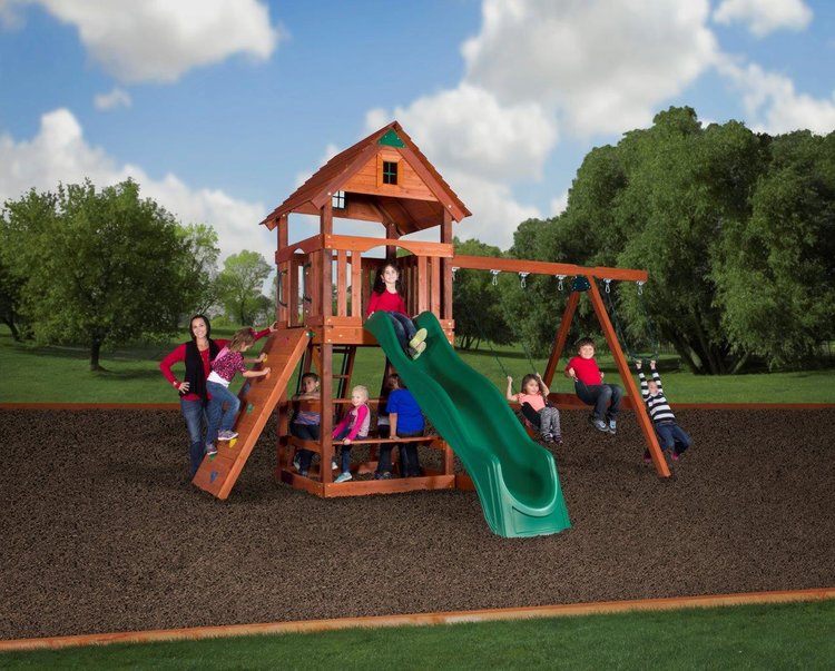 Penny’s Playhouse Swing Set Johnny's Backyard SA