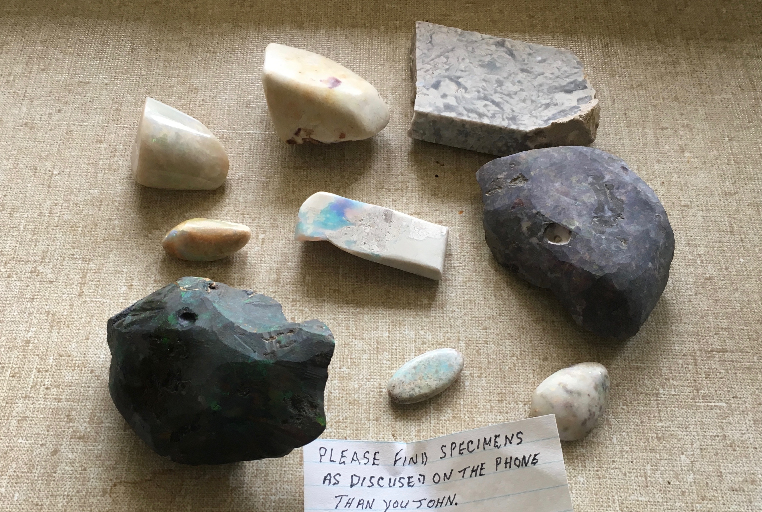 Some More Andamooka Matrix Opal Johno's Opals