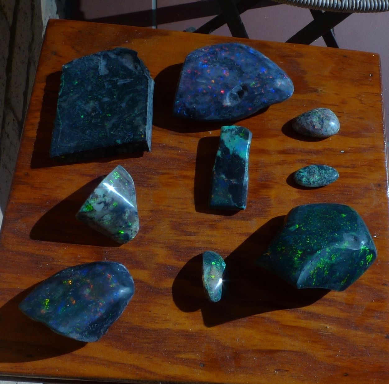 Some More Andamooka Matrix Opal Johno's Opals