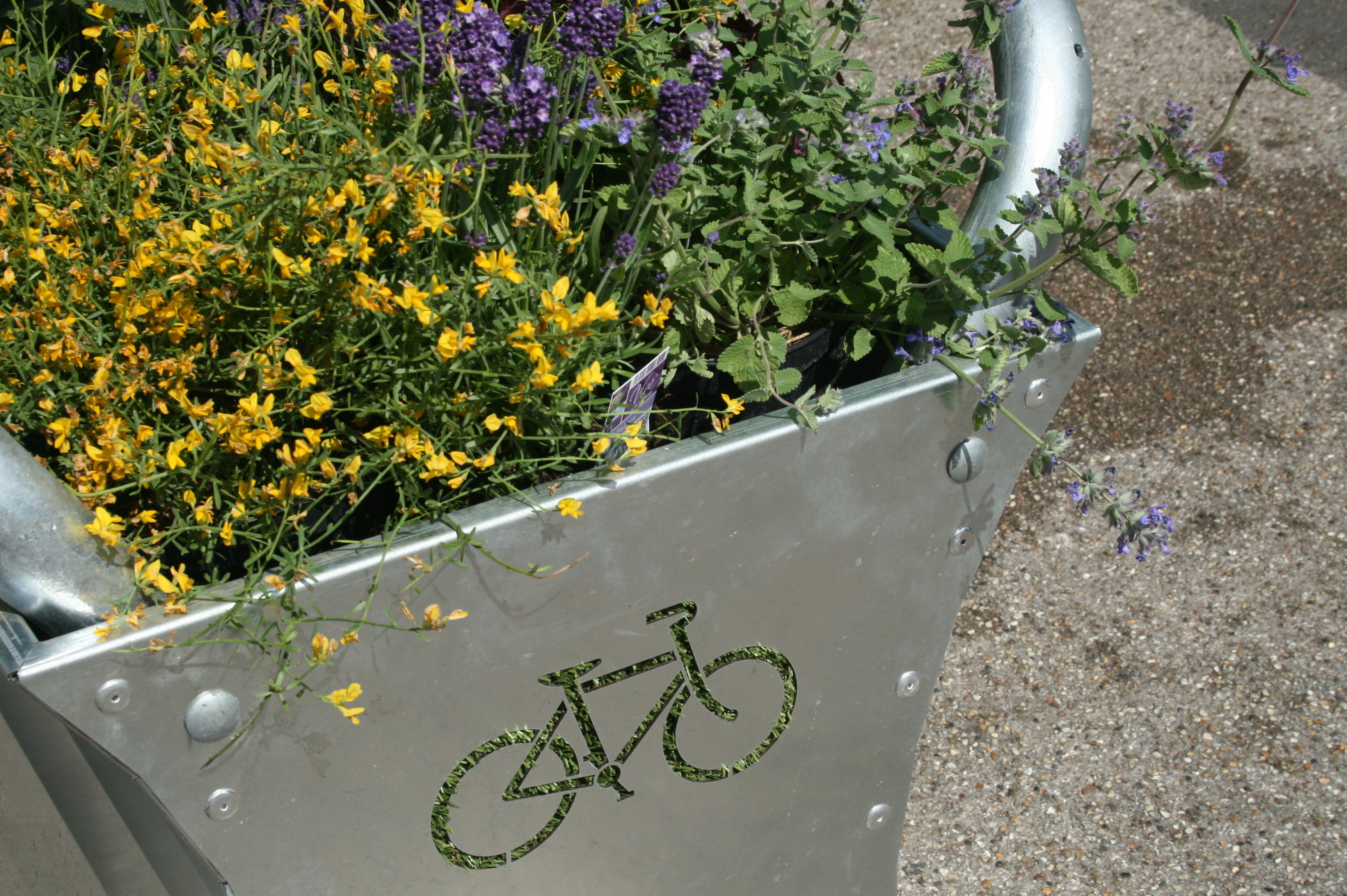 Bike Rack Planter PackerStudioPackerStudio