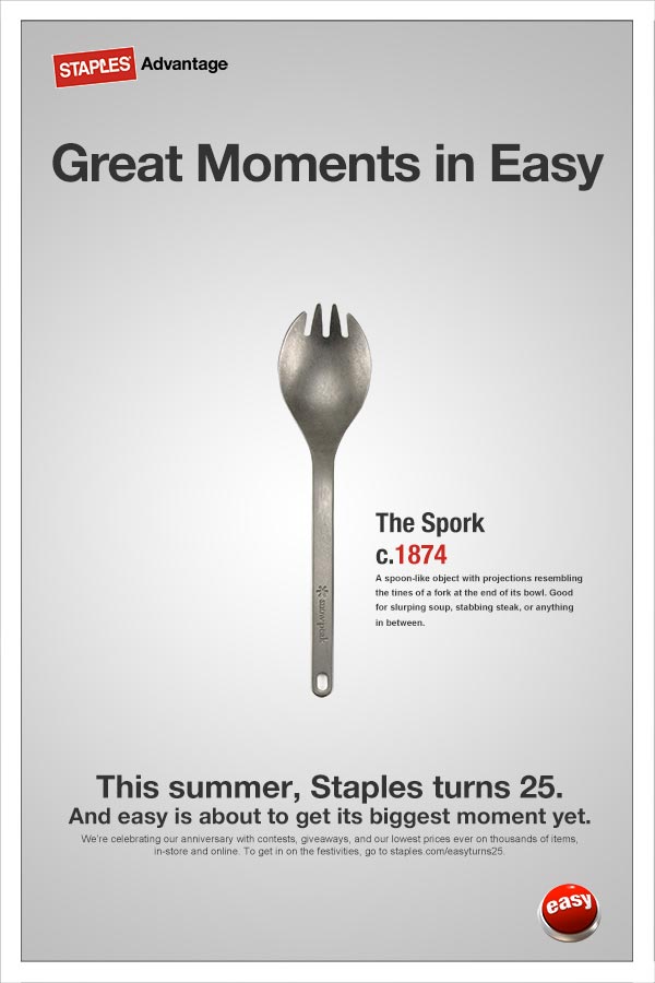 Staples Anniversary Poster John Pendleton