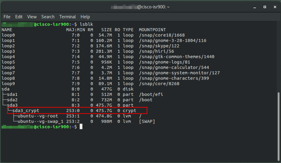 How to change Full Disk Encryption (LUKS) password on Ubuntu 18.04