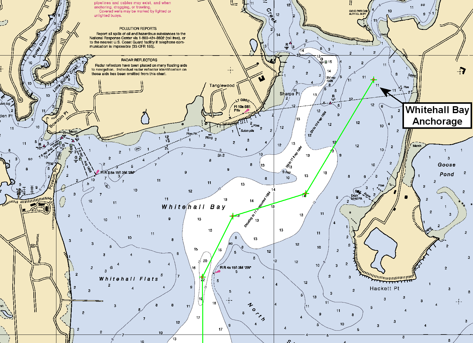 Sailing To New York City, Leaving Annapolis, Whitehall Bay
