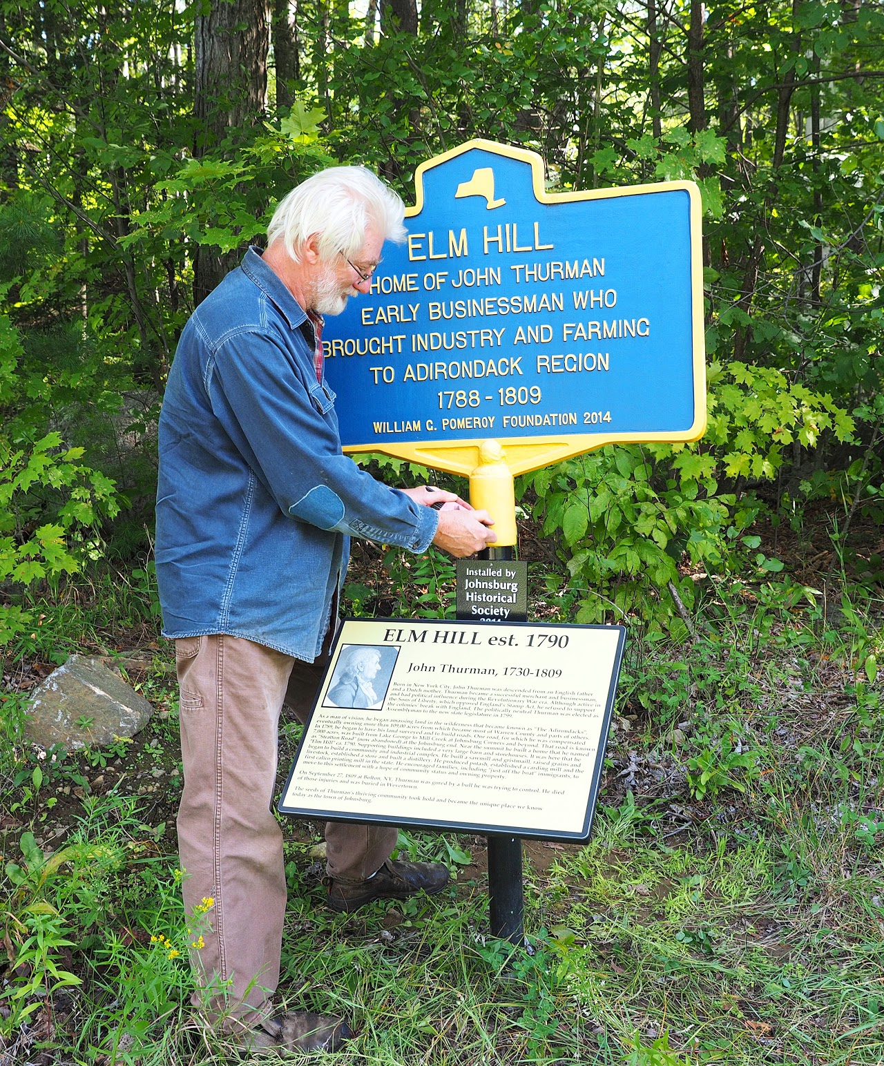 Historical Markers Johnsburg Historical Society