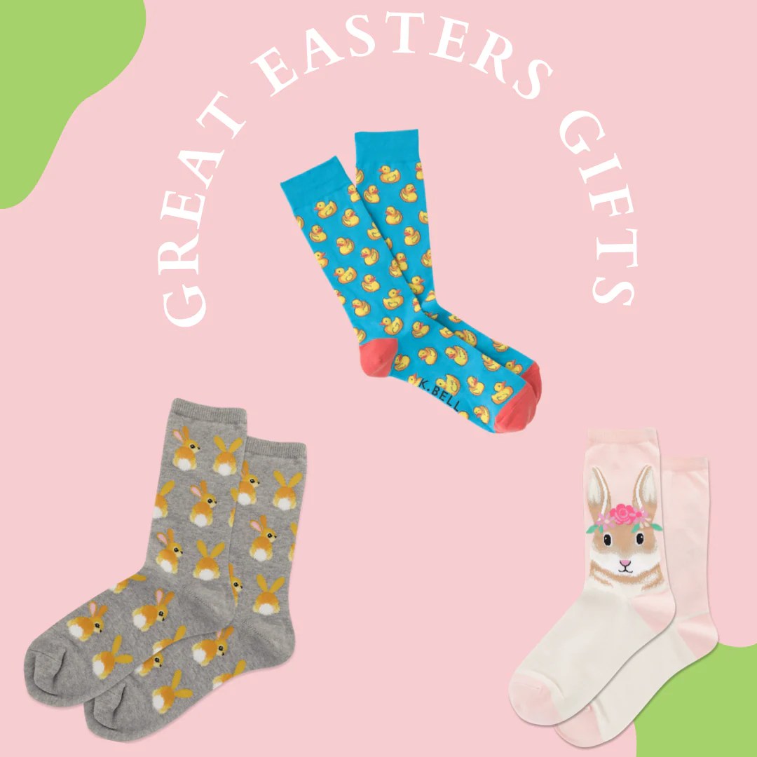 8 Adorable Non Candy Easter Gifts 2022 Johns Crazy Socks
