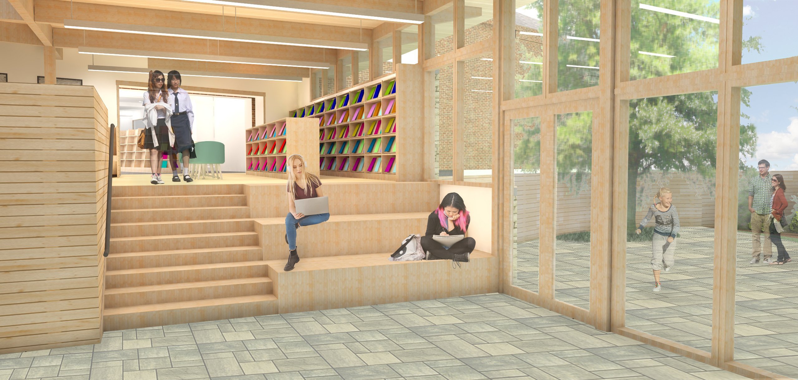 Concord Free Public Library Expansion Johnson Roberts Associates