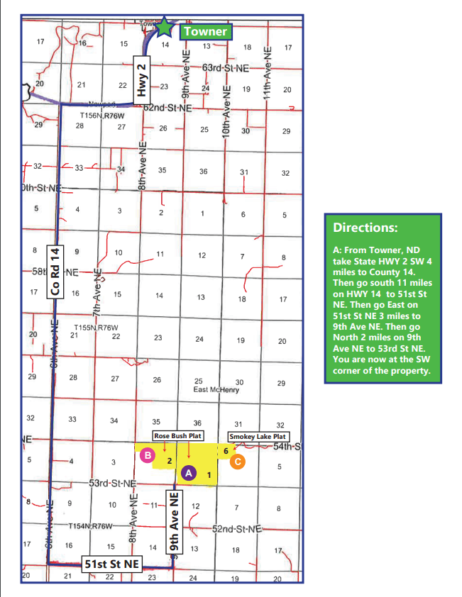 Mchenry County ND Pasture Land Johnson Auction and Realty