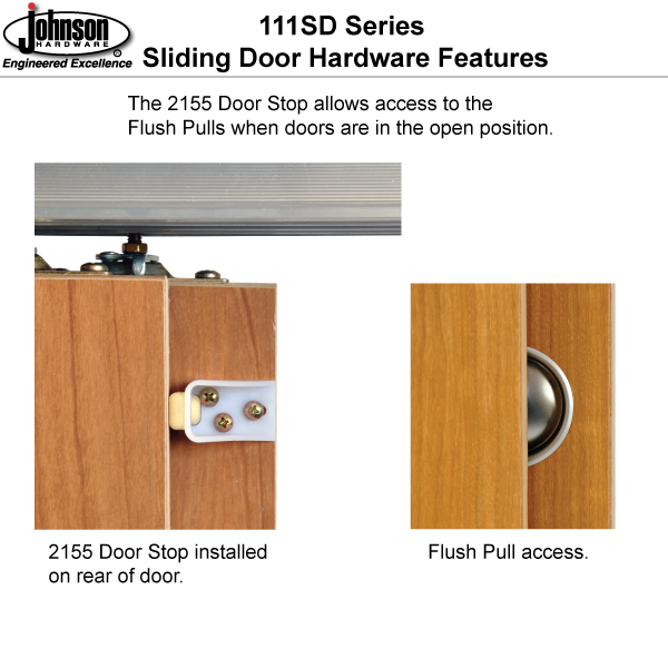Johnson Hardware 111SD Sliding Bypass Door Hardware Johnsonhardware
