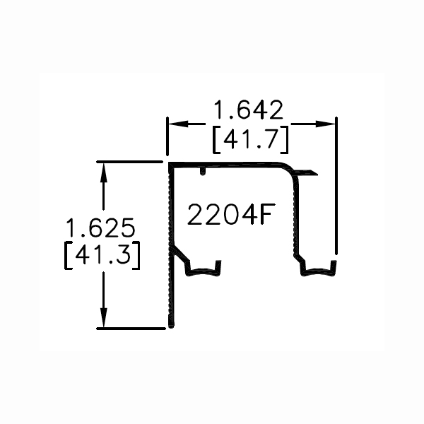 Johnson Hardware 2204F Sliding Bypass Door Hardware Johnsonhardware