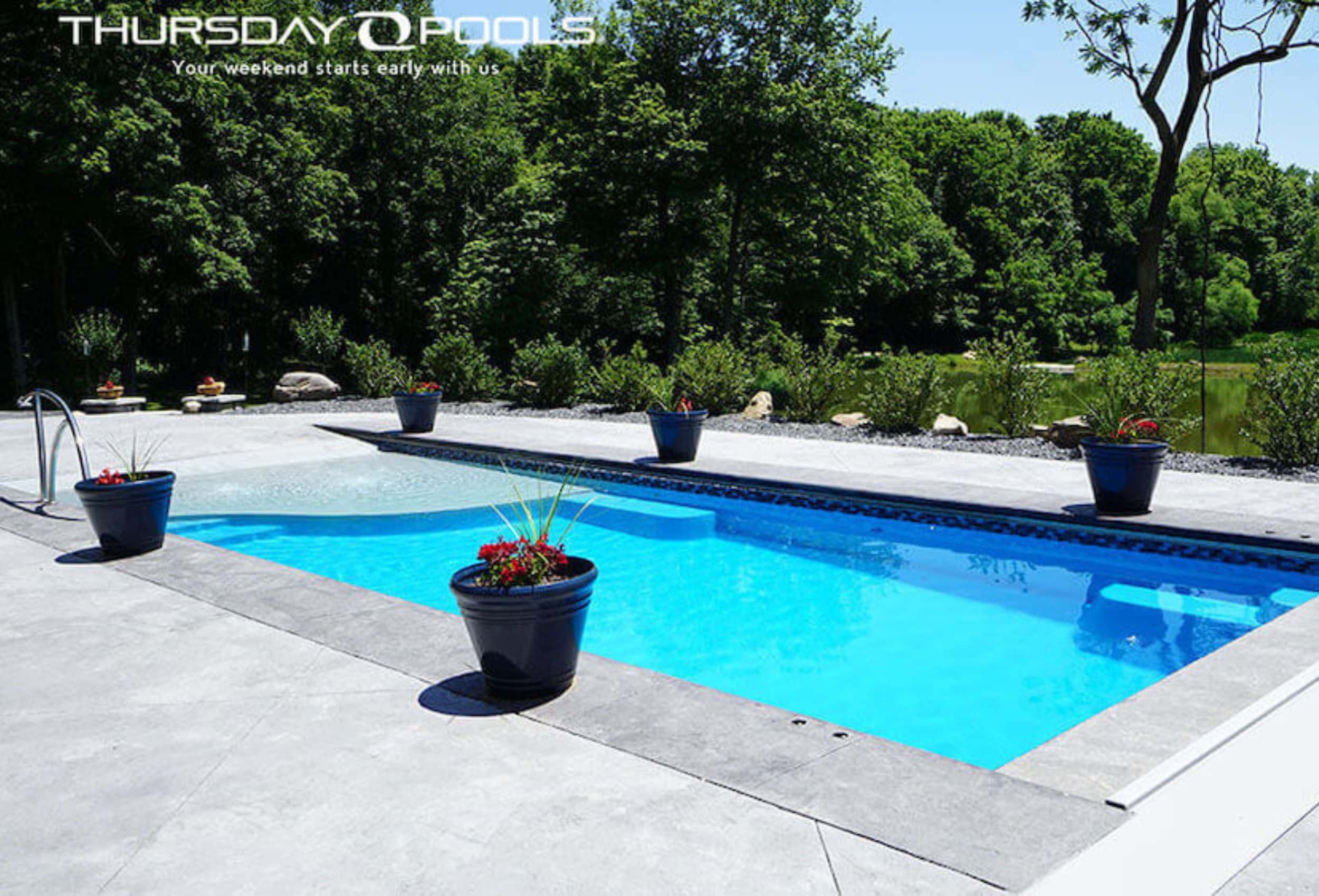 Grace Beach Entry Johnson's Pools