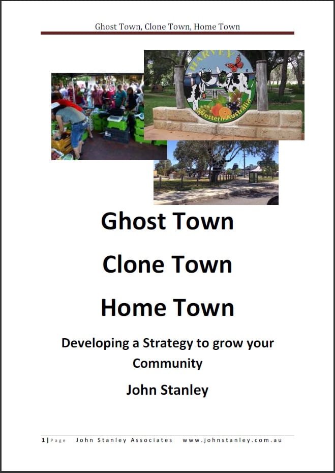 How does a Town a Ghost Town ? John Stanley Retail Consultant