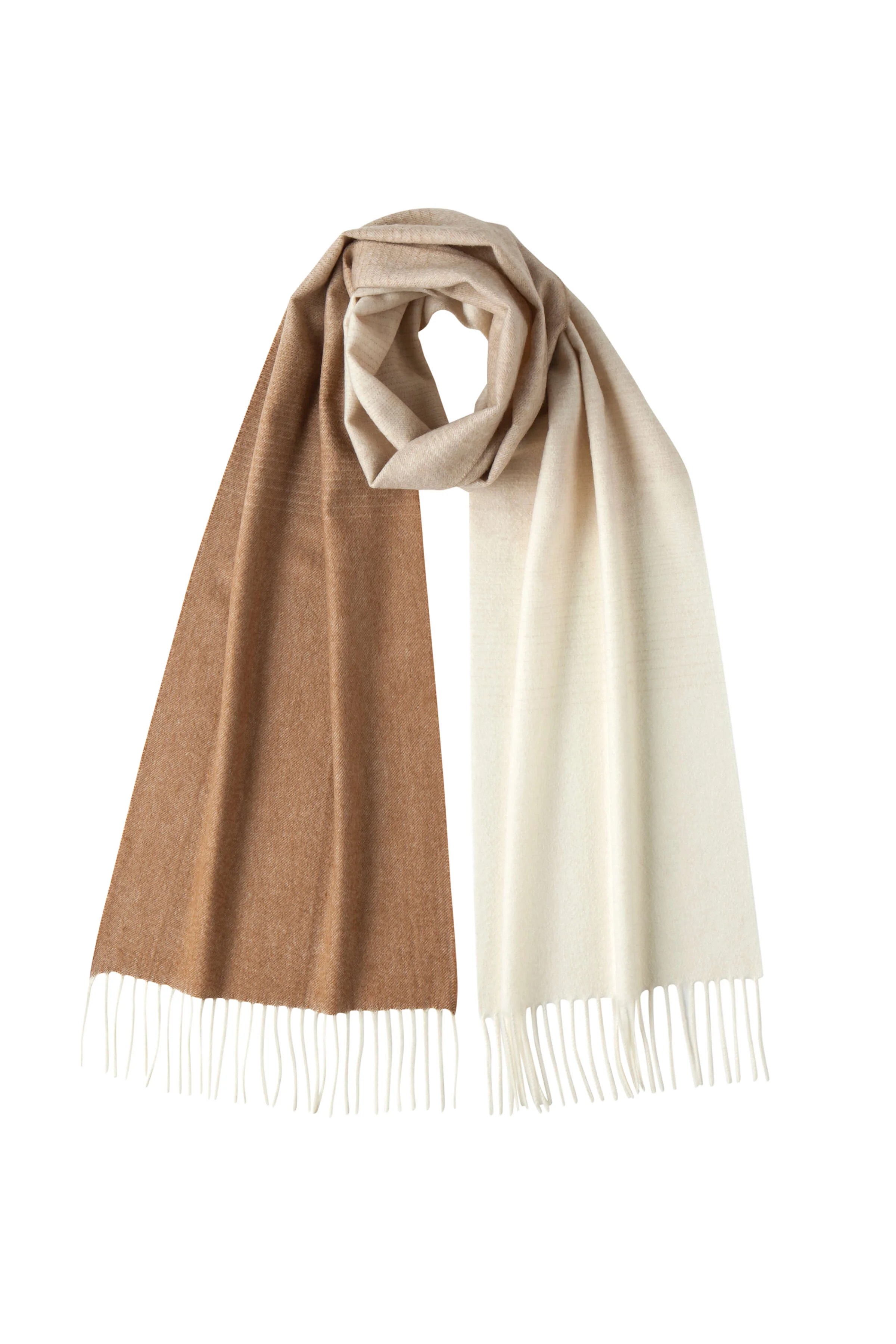Ombré Cashmere & Vicuña Scarf Johnstons of Elgin