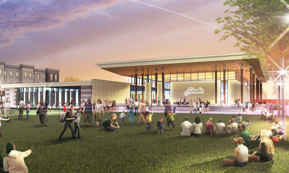 Construction Update Johnston Town Center