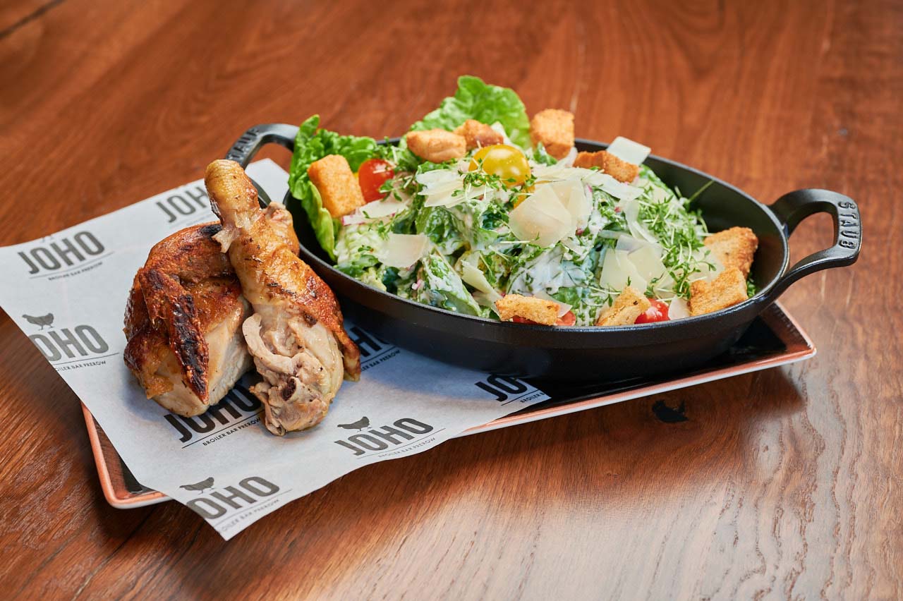 Direkt am Hauptbahnhof JOHO Broiler Bar & Restaurant in Rostock