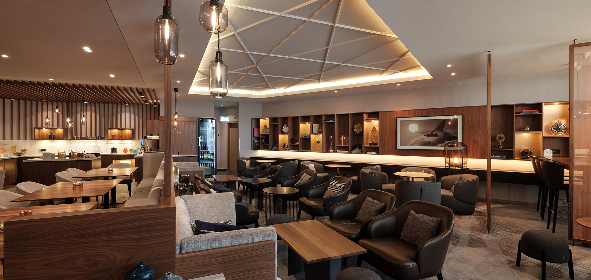 M Club Lounge Zürich JOIDesign Innenarchitektur Interior Design