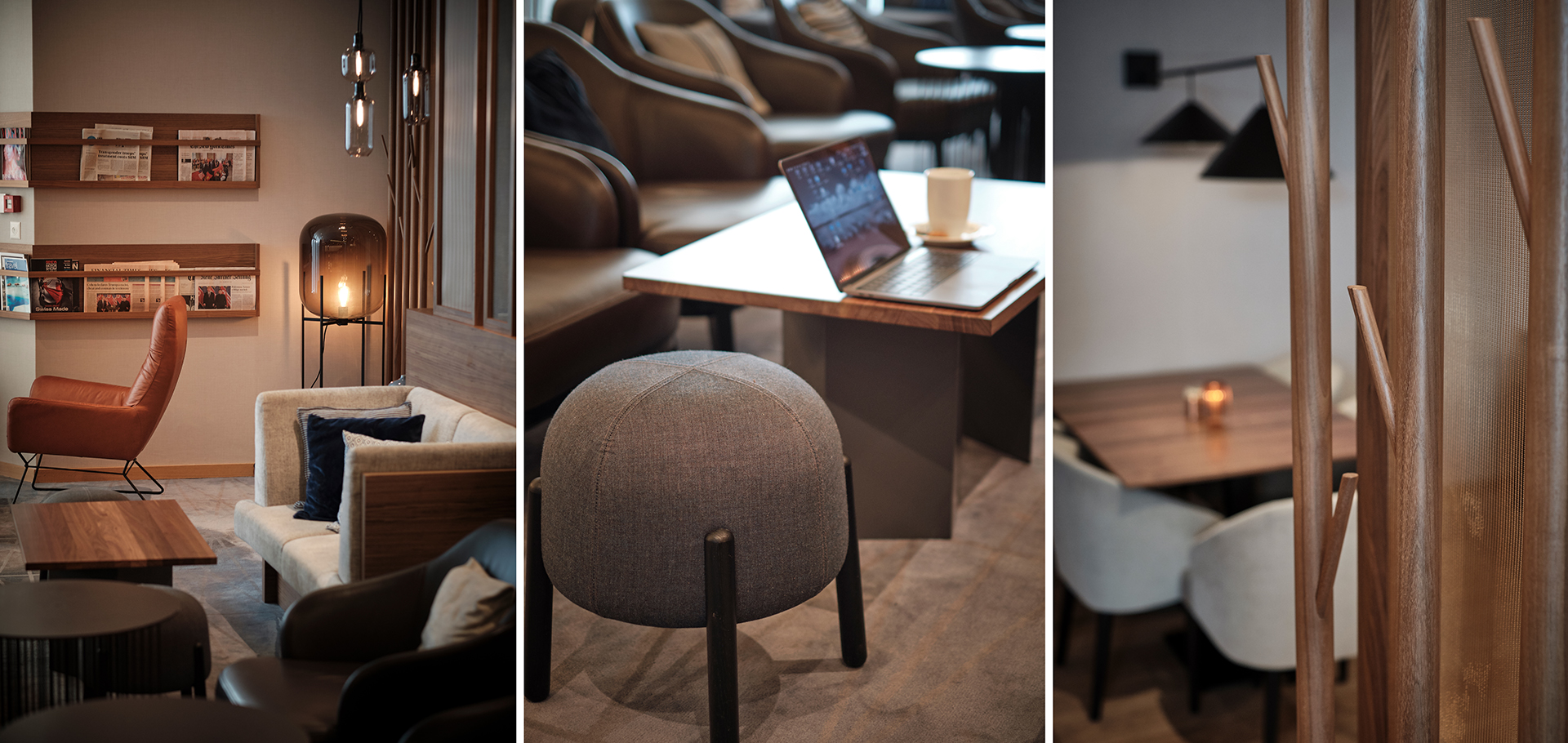 M Club Lounge Zürich JOIDesign Innenarchitektur Interior Design Produktdesign