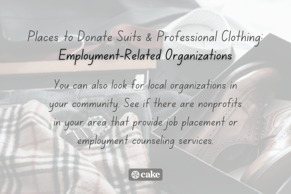 9 Places to Donate Suits & Professional Clothing Cake Blog Cake