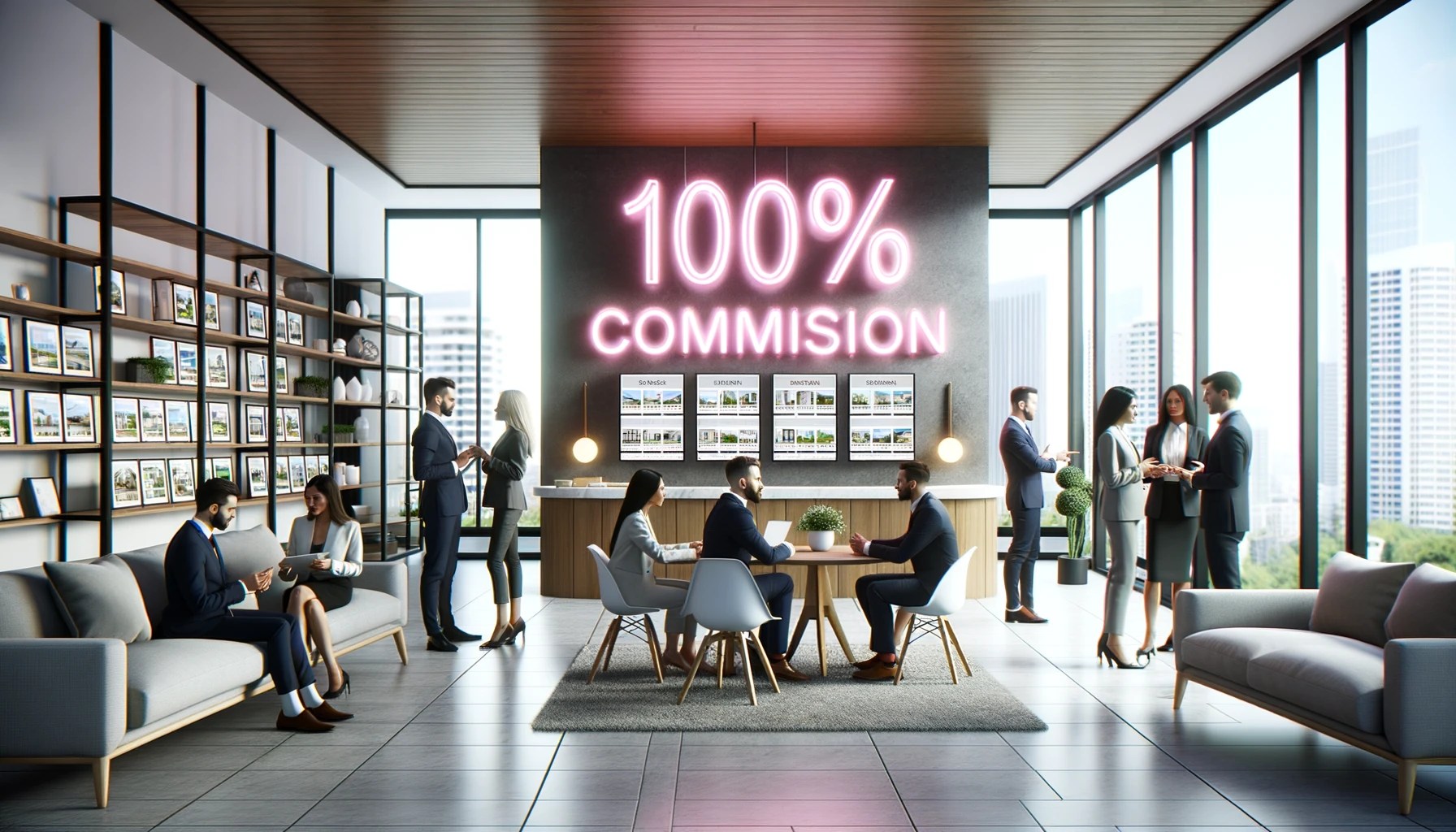 The Power Of 100 Commission Real Estate With Houstir Inc