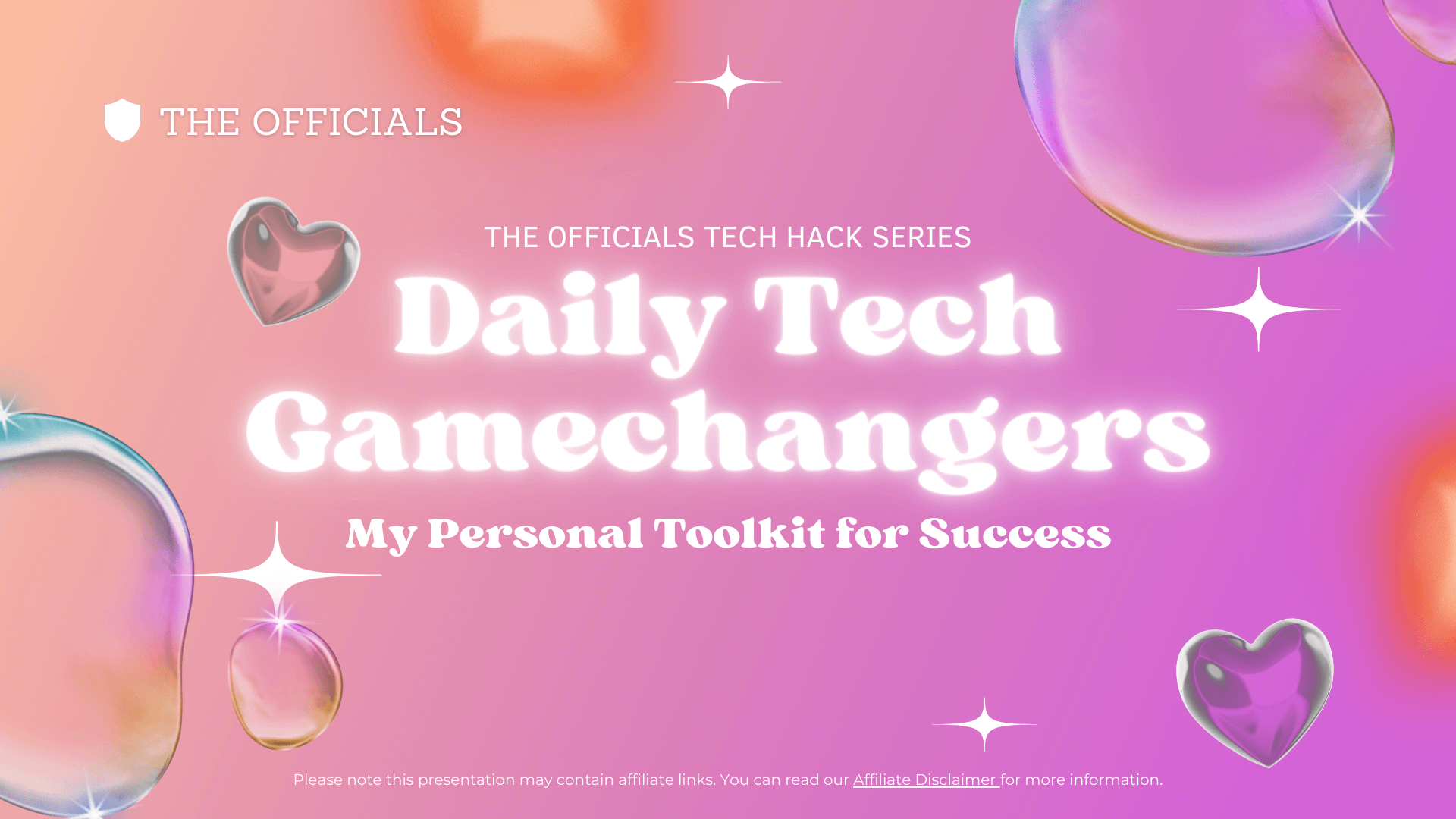 Tech Hack Daily Tech Game Changers My Personal Toolkit for Success