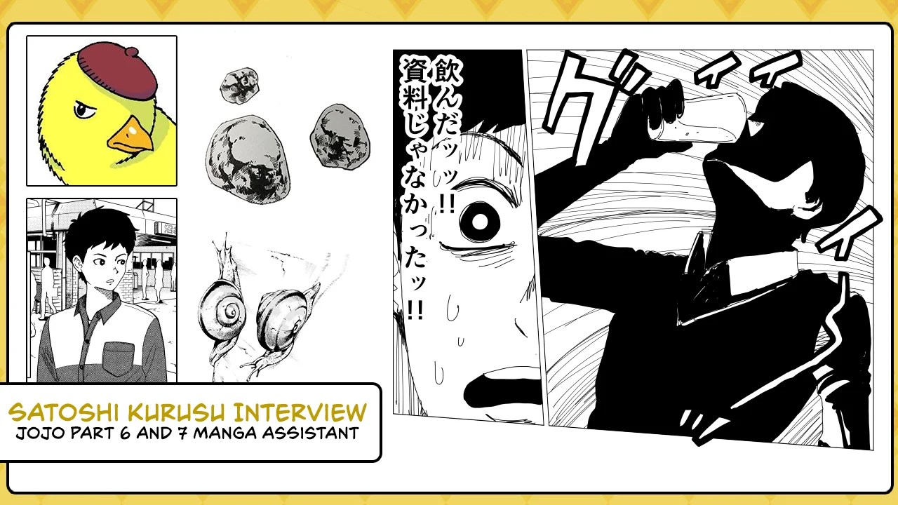 Interview with Former Hirohiko Araki Assistant, Satoshi Kurusu