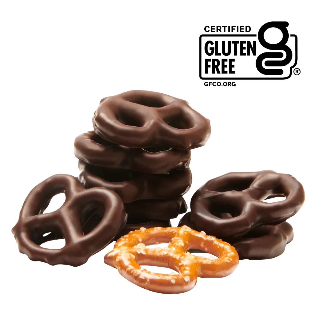 CHOCOLATE COVERED PRETZELS JOJO's Chocolate