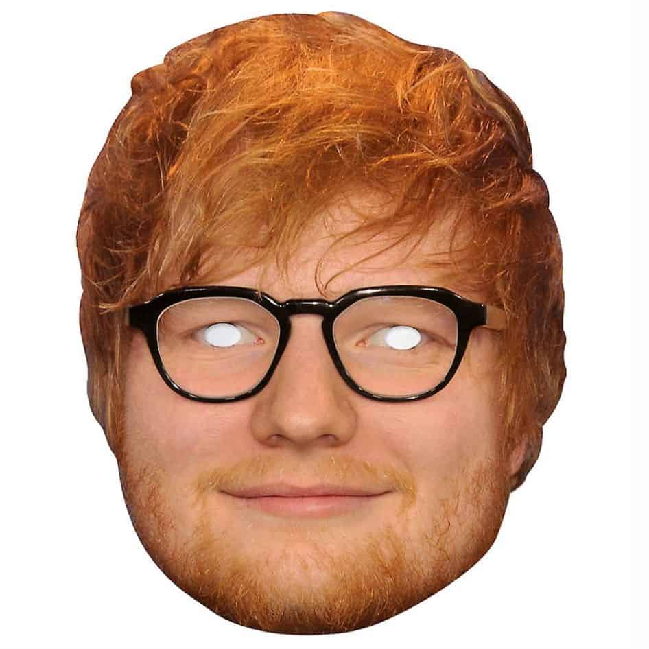 Ed Sheeran Face Mask www.joke.ie