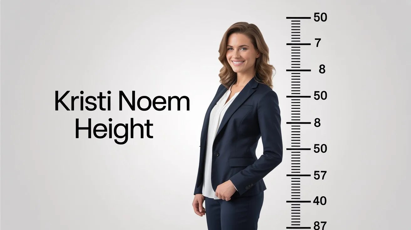 Kristi Noem Height Revealed How Tall Is the Governor Really?