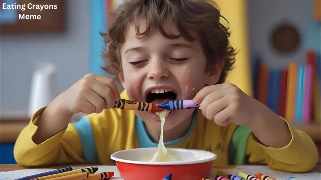 🖍️ The Real Story — Marine Crayon Joke Explained