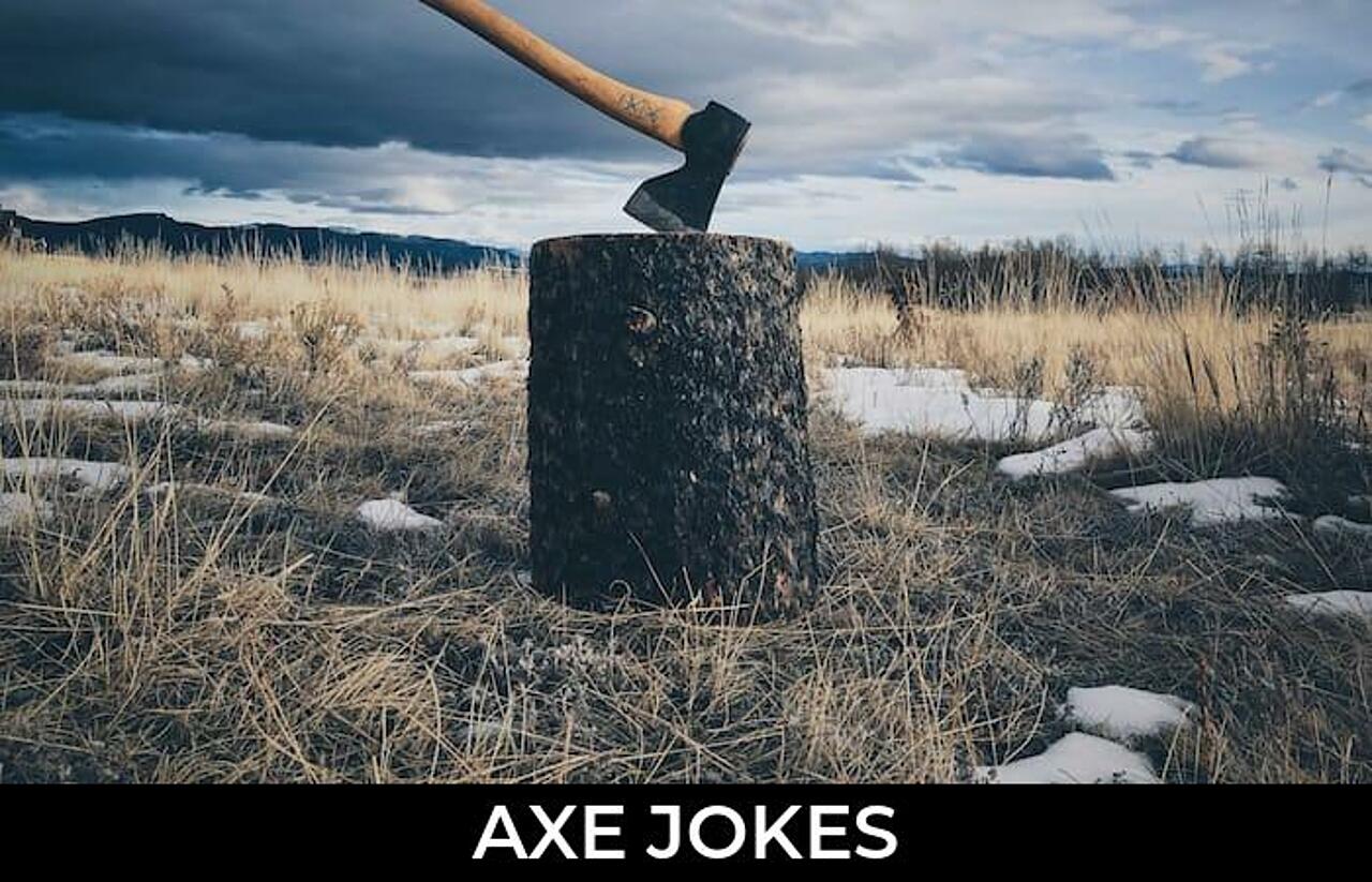 109+ Axe Jokes And Funny Puns JokoJokes