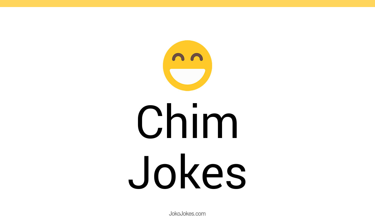7+ Chim Jokes And Funny Puns JokoJokes
