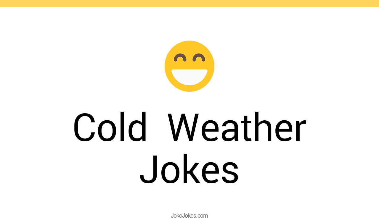 54+ Cold Weather Jokes And Funny Puns JokoJokes