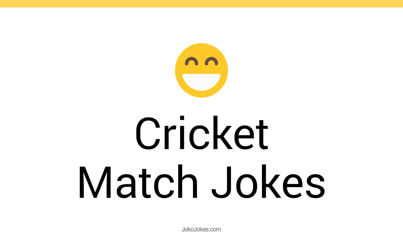 3+ Cricket Match Jokes And Funny Puns JokoJokes