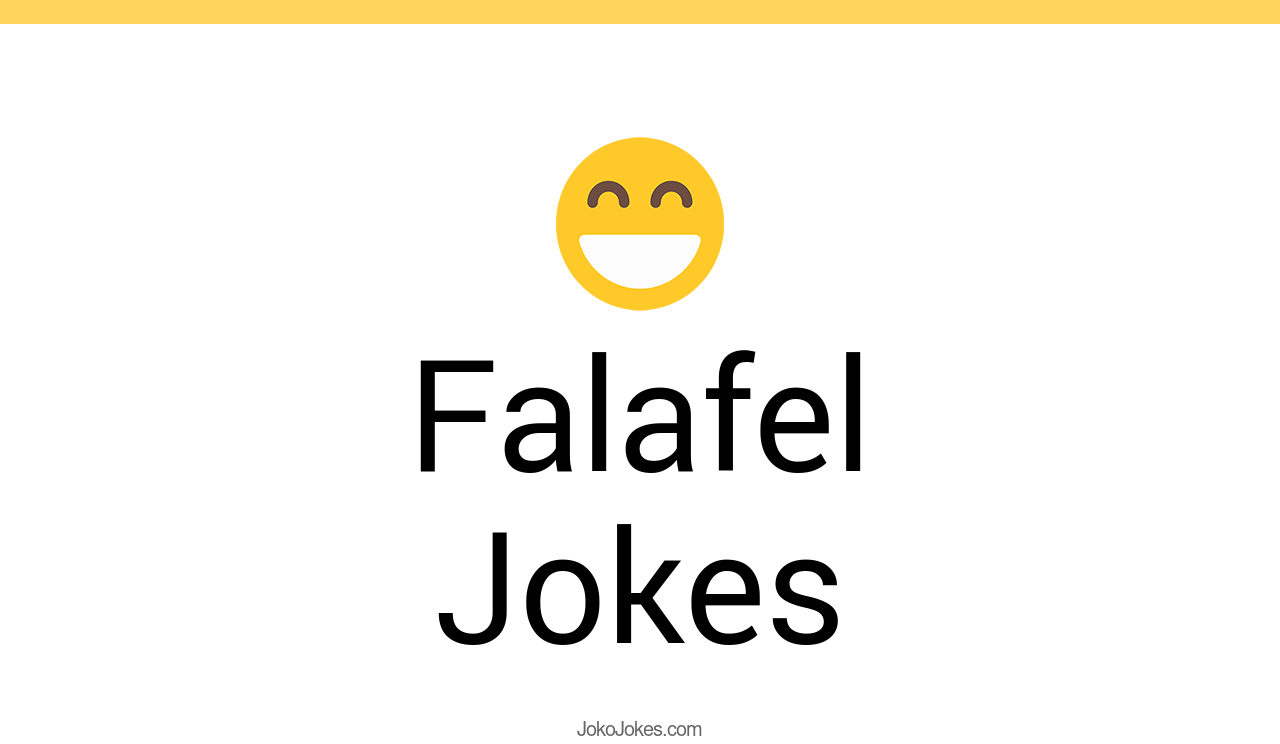 55+ Falafel Jokes And Funny Puns JokoJokes