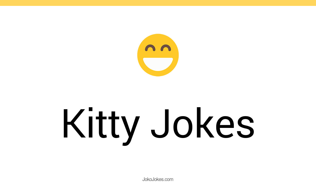 45+ Kitty Jokes And Funny Puns JokoJokes
