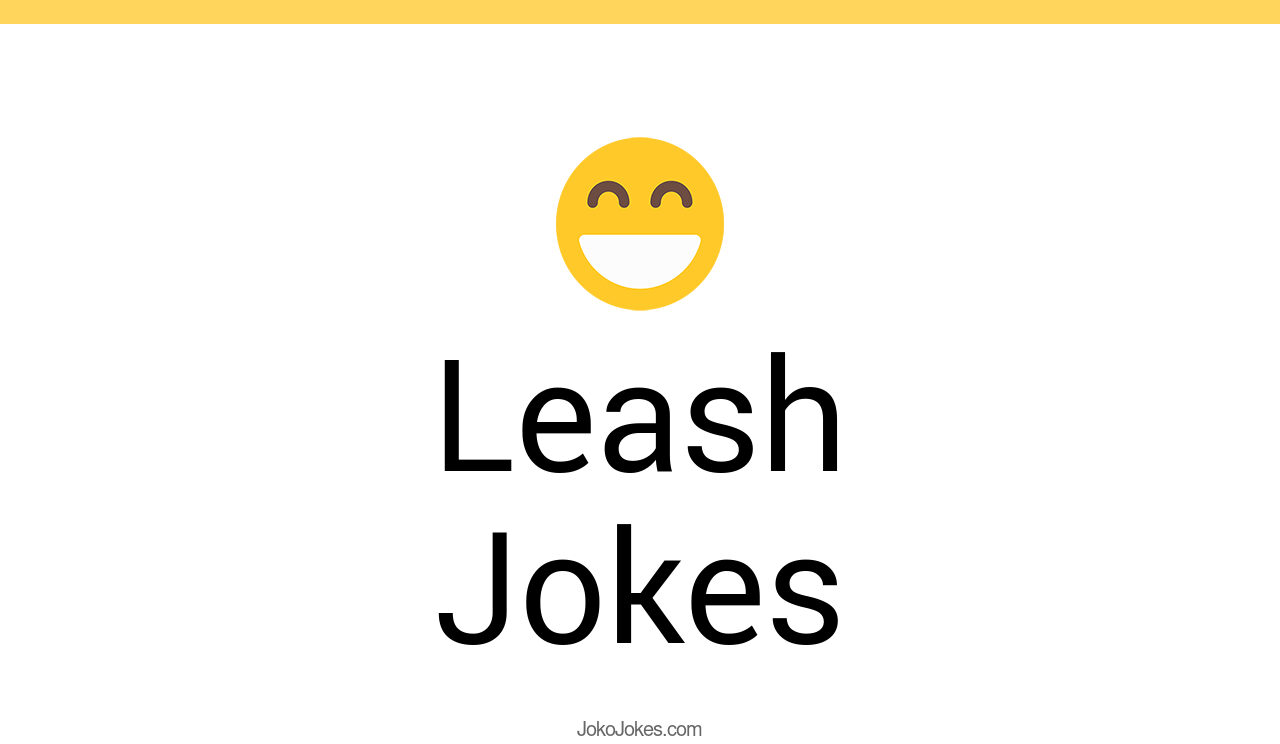 83+ Leash Jokes And Funny Puns JokoJokes