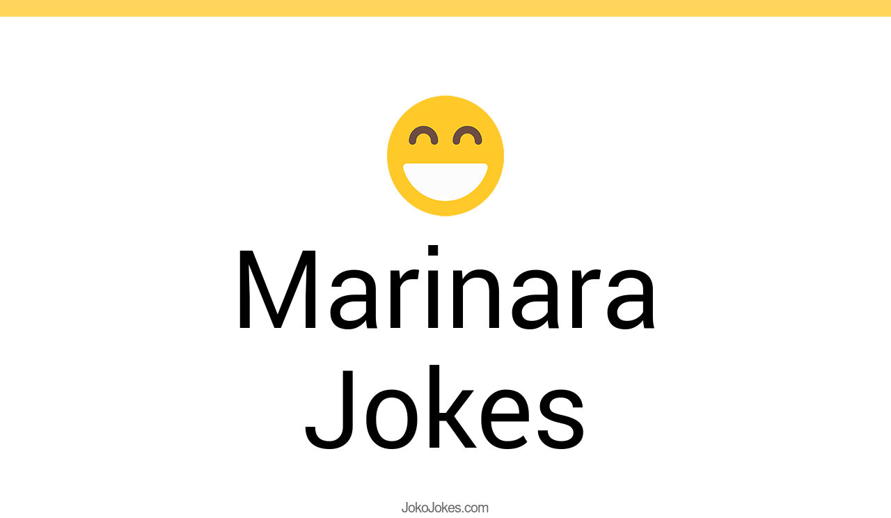 7+ Marinara Jokes And Funny Puns JokoJokes