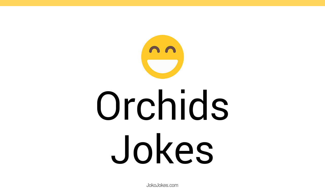 1+ Orchids Jokes And Funny Puns JokoJokes