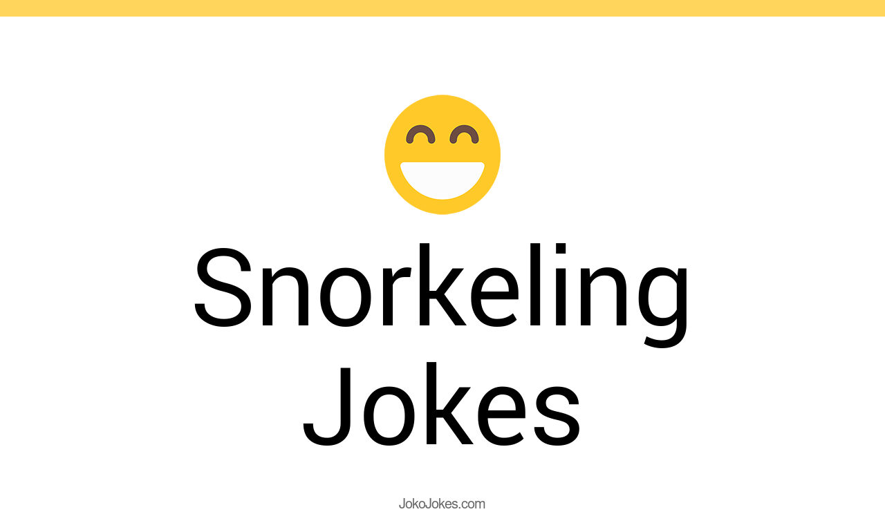8+ Snorkeling Jokes And Funny Puns JokoJokes