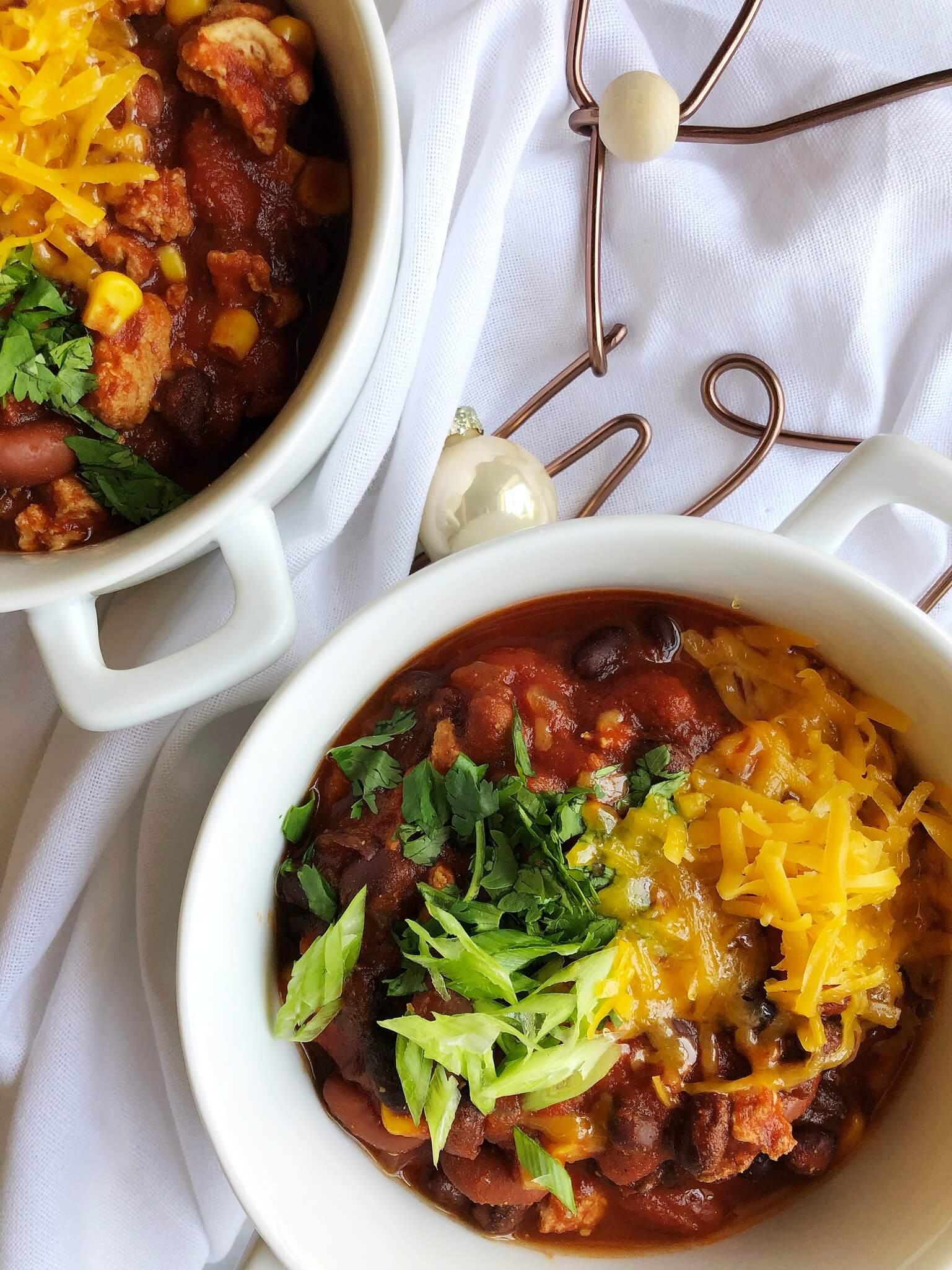 Slow Cooker Turkey Mince Chili Jolly Festive