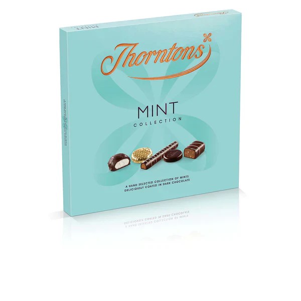 Thorntons Classic Mint Chocolates Box 233g CHRISTMAS Jolly Grub
